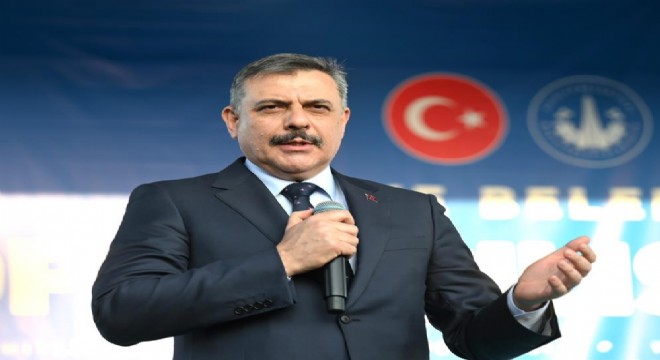  Bakan Çiftçi Aziziye'de toplu açılışlara katıldı